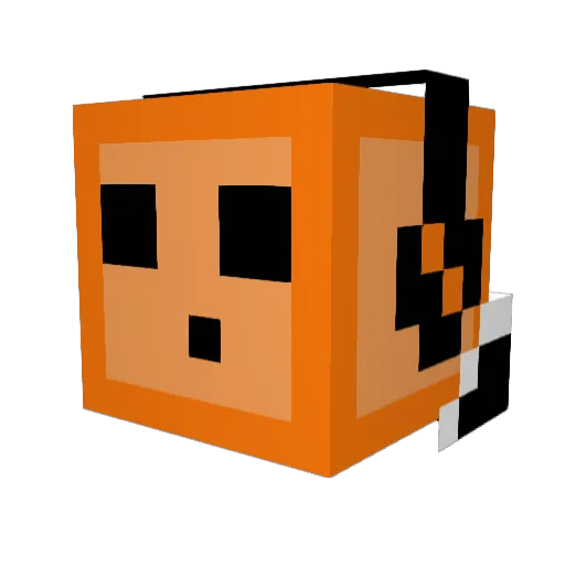 SilverStreak20 Minecraft avatar head, 3D render