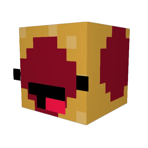 SilverWolf9777 Minecraft avatar head, 3D render