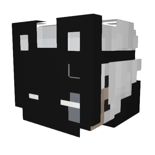 SilvericBlade Minecraft avatar head, 3D render