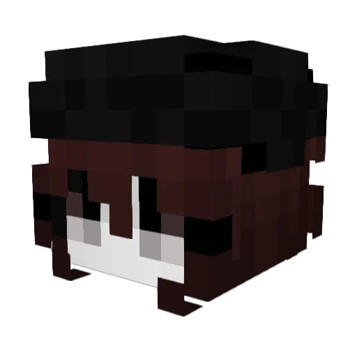 Silvermoon_1109 Minecraft avatar head, 3D render