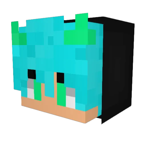 Sim0n_Spielt Minecraft avatar head, 3D render