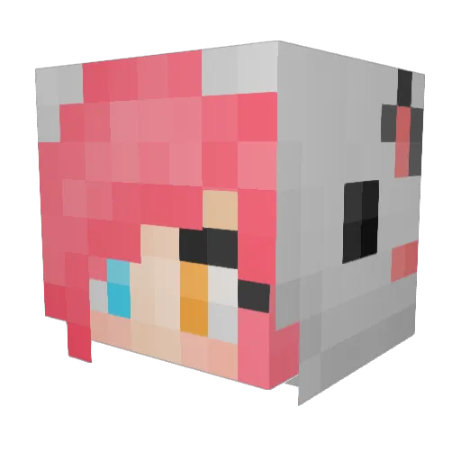 Sim0ne Minecraft avatar head, 3D render