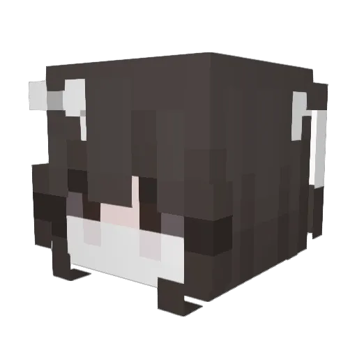 SimSwatter Minecraft avatar head, 3D render