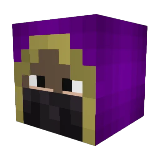 Simao_115 Minecraft avatar head, 3D render