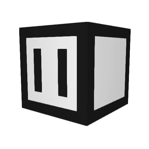SimeonDimitrov Minecraft avatar head, 3D render