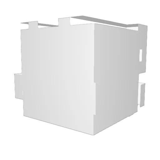 SimeonXyZ Minecraft avatar head, 3D render