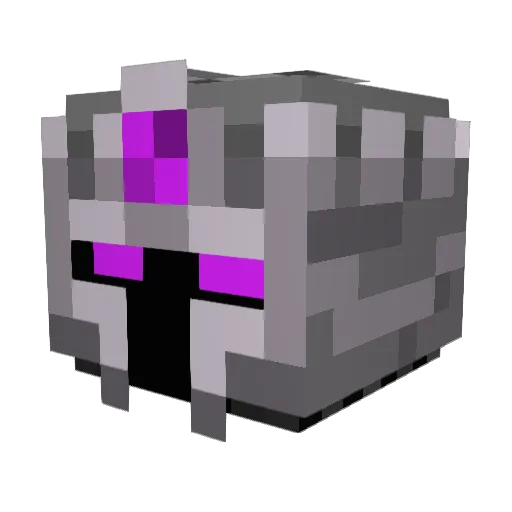 Simex888 Minecraft avatar head, 3D render