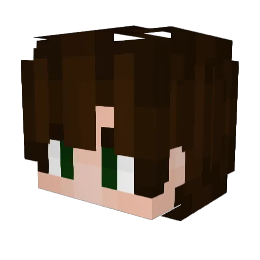 Simmy1972 Minecraft avatar head, 3D render