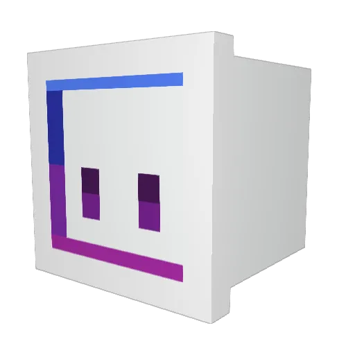 Simo34x Minecraft avatar head, 3D render