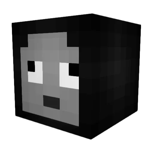 Simoj34 Minecraft avatar head, 3D render