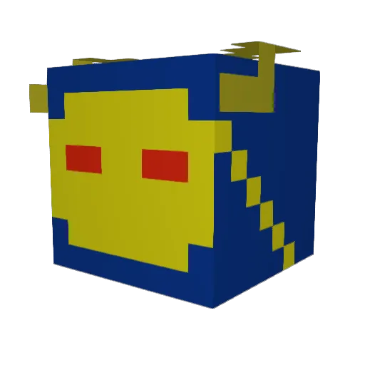 SimonBertil Minecraft avatar head, 3D render