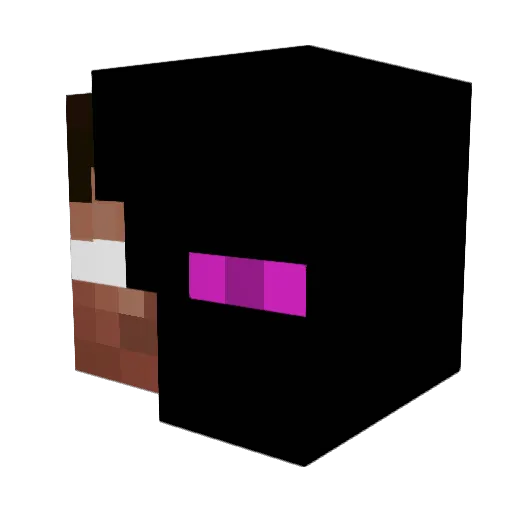 SimonCorban Minecraft avatar head, 3D render