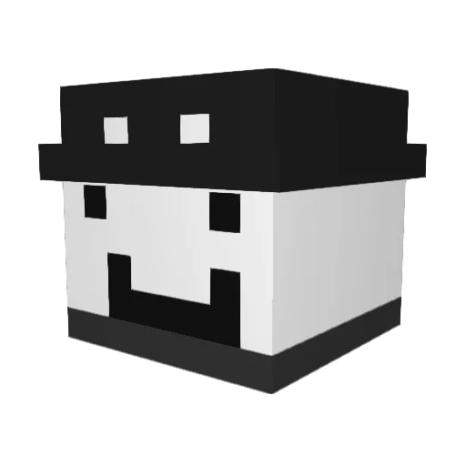 SimonDo49 Minecraft avatar head, 3D render