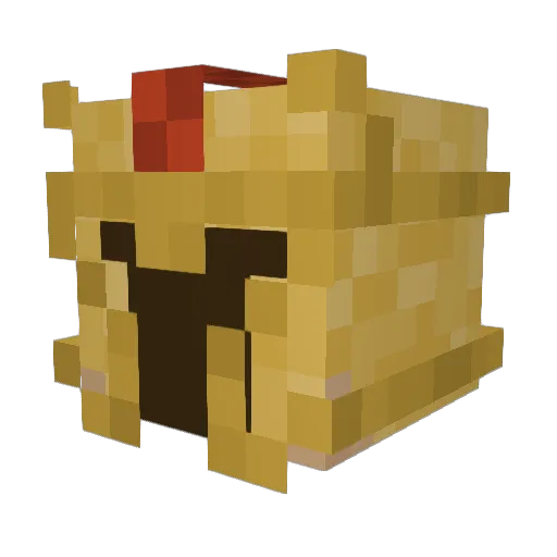SimonNatuurlijk Minecraft avatar head, 3D render