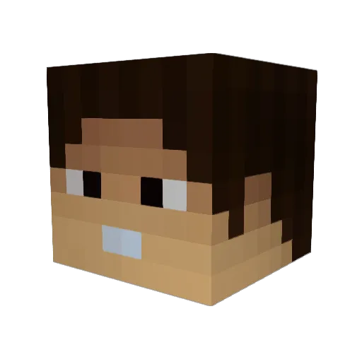 SimonSimonson69 Minecraft avatar head, 3D render
