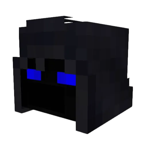 SimonSimracer1 Minecraft avatar head, 3D render