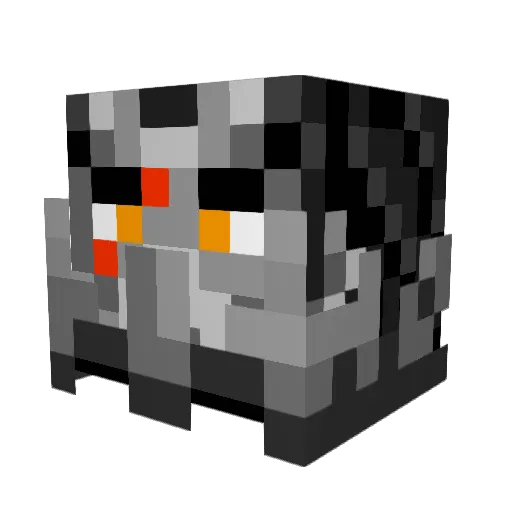SimonXD1 Minecraft avatar head, 3D render