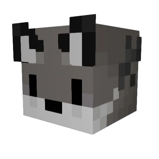 SimonXYH Minecraft avatar head, 3D render