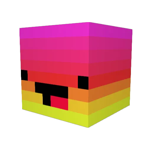 Simon_0211 Minecraft avatar head, 3D render