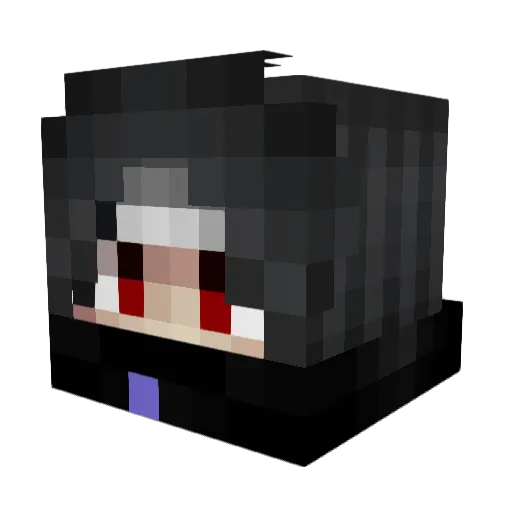 Simon_08mc Minecraft avatar head, 3D render