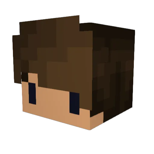 Simon_92 Minecraft avatar head, 3D render