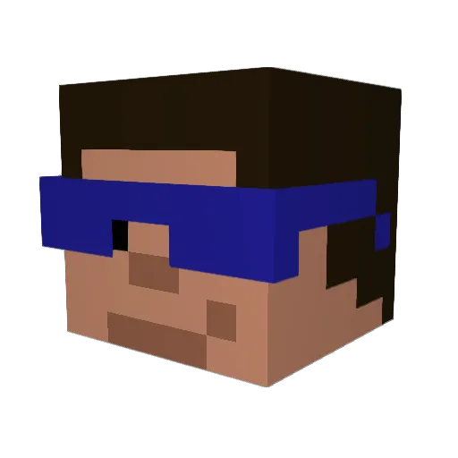 Simon_Fyn2003 Minecraft avatar head, 3D render