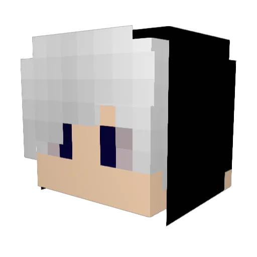 Simon_Spidi Minecraft avatar head, 3D render