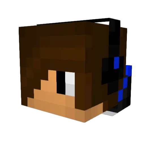 Simon_Templer Minecraft avatar head, 3D render