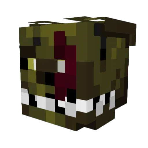 Simon_jacky Minecraft avatar head, 3D render