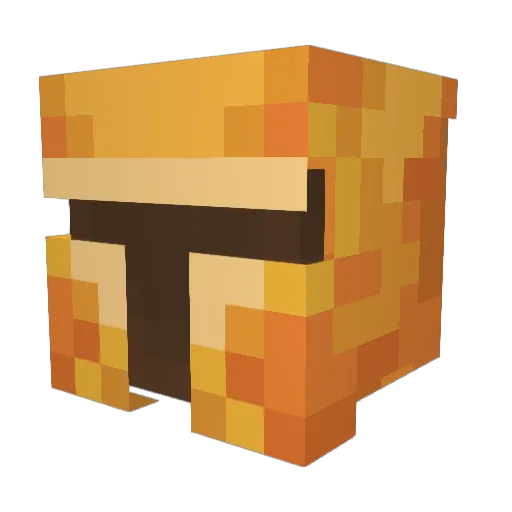 Simona00 Minecraft avatar head, 3D render