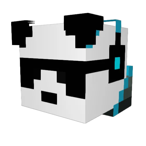 Simonator222 Minecraft avatar head, 3D render