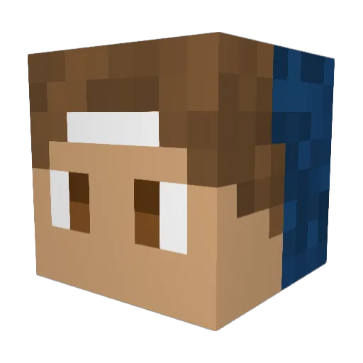 Simone_91 Minecraft avatar head, 3D render