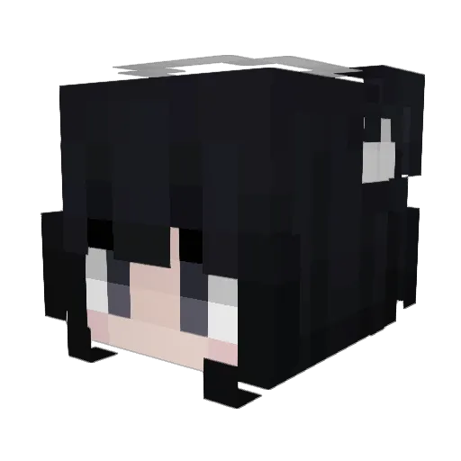 Simoninus Minecraft avatar head, 3D render