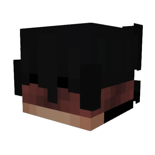 Simonx86 Minecraft avatar head, 3D render