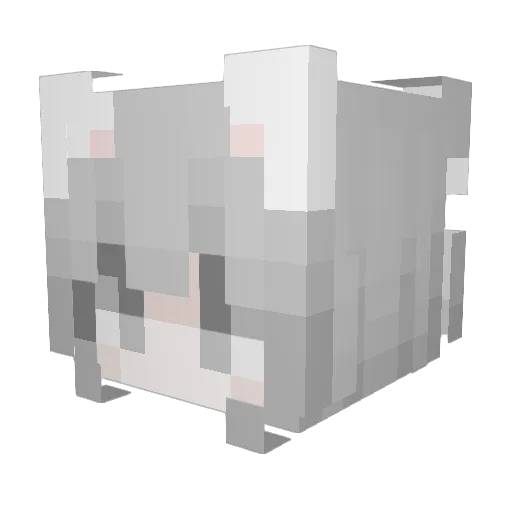 SimpDePyke Minecraft avatar head, 3D render