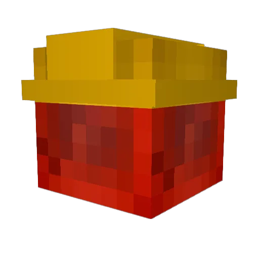 SimplStuff Minecraft avatar head, 3D render
