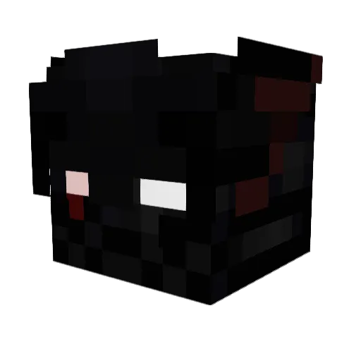 Simplay Minecraft avatar head, 3D render