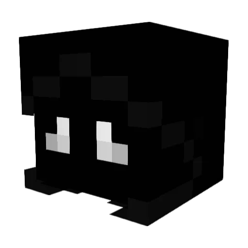 SimpleCro Minecraft avatar head, 3D render