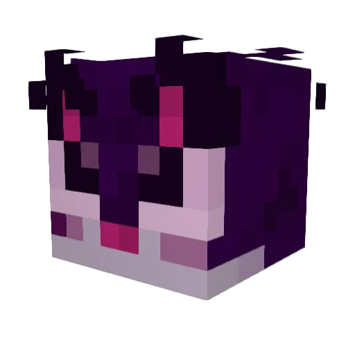 SimpleDummy Minecraft avatar head, 3D render
