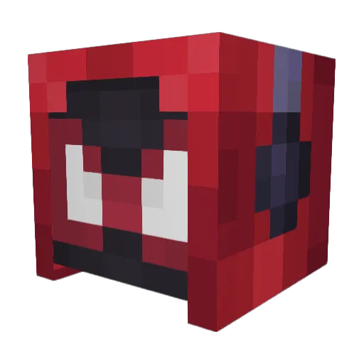SimpleSushi0 Minecraft avatar head, 3D render
