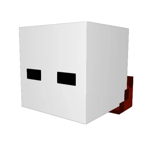 SimplementeMaxii Minecraft avatar head, 3D render