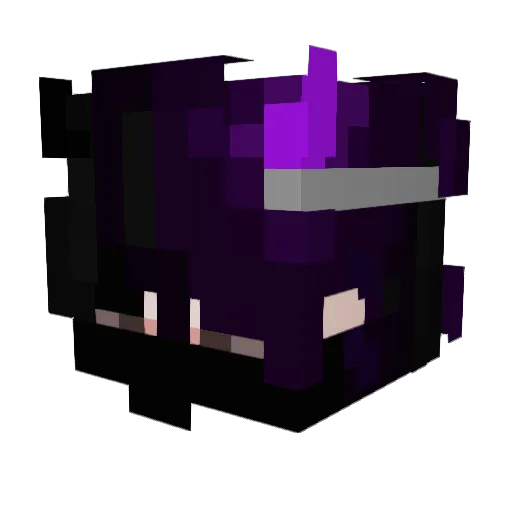 Simpley13 Minecraft avatar head, 3D render