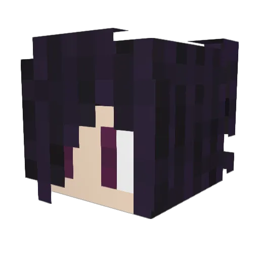 SimplicitySii Minecraft avatar head, 3D render