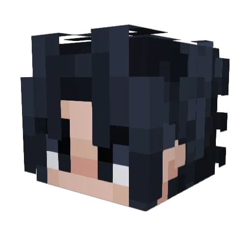 Simplistic_Elber Minecraft avatar head, 3D render