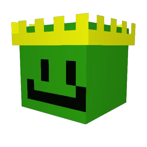 Simplllyalex Minecraft avatar head, 3D render