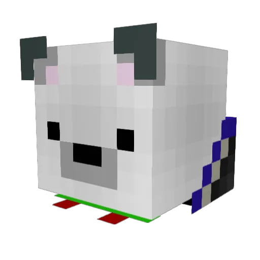 SimplyCombosJr Minecraft avatar head, 3D render