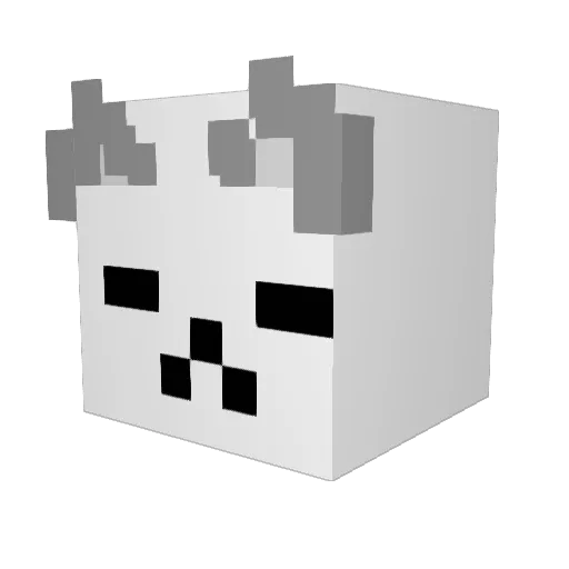 SimplyHarvey Minecraft avatar head, 3D render