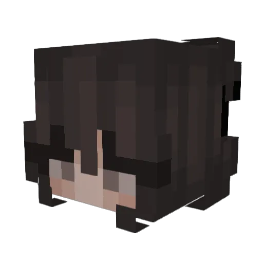 SimplyKarmaa Minecraft avatar head, 3D render