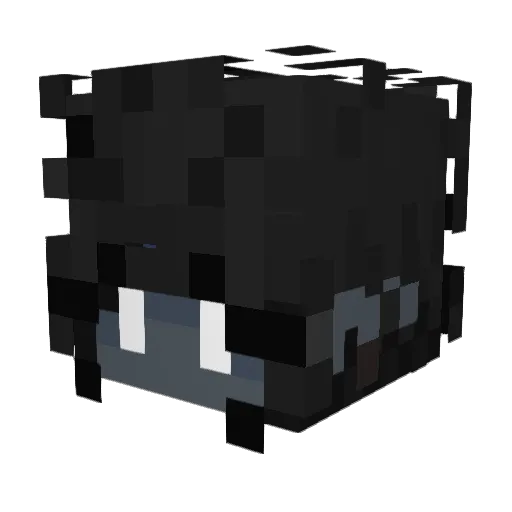 SimplyMickey Minecraft avatar head, 3D render