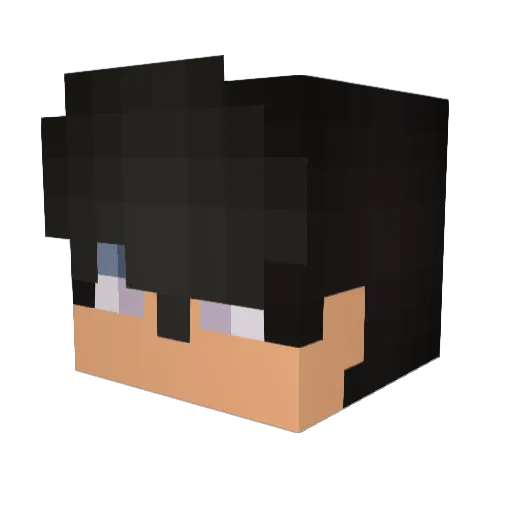 SimplySean04 Minecraft avatar head, 3D render